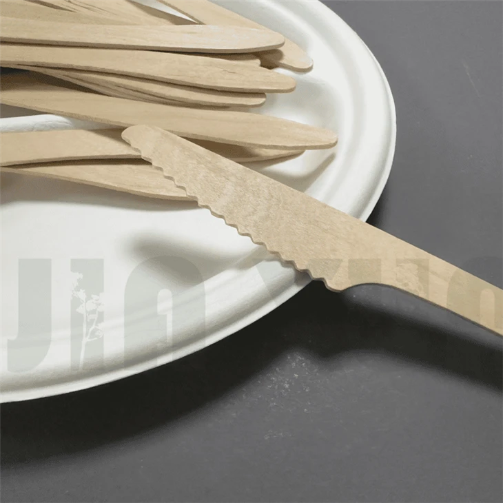 Disposable wooden table knife